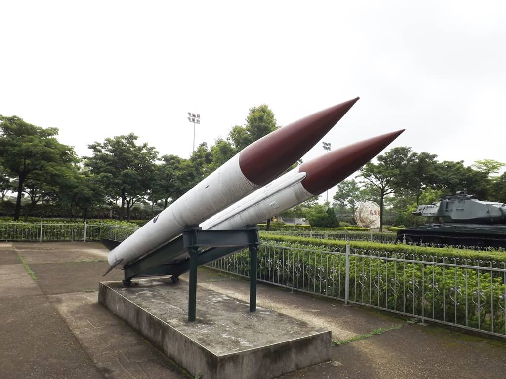 龍潭運動公園的圖片：天弓一型防空飛彈展示