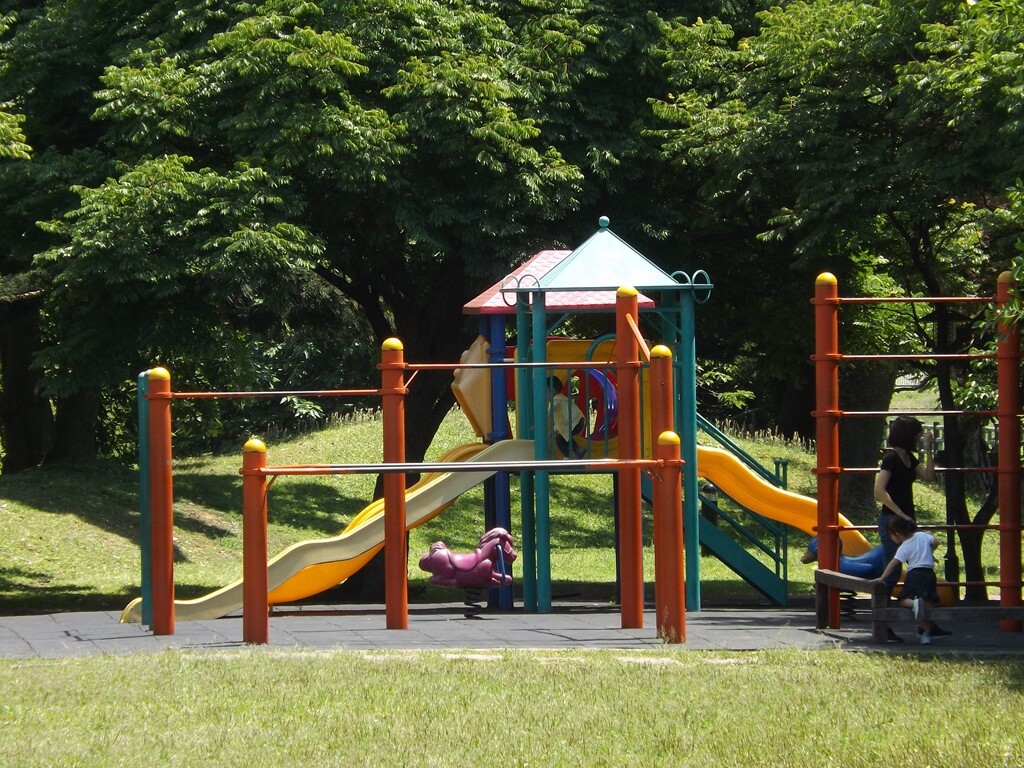 大溪埔頂公園的圖片：公園路端的遊樂設施