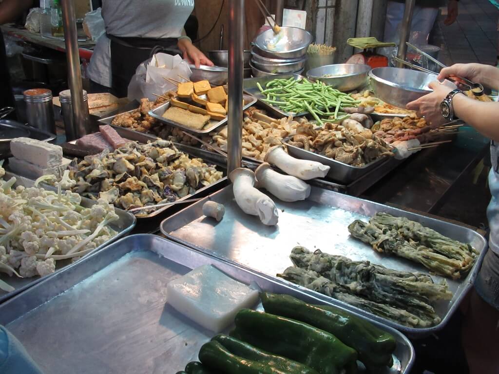 公館夜市（臺北市）的圖片：傳統鹽酥雞攤販