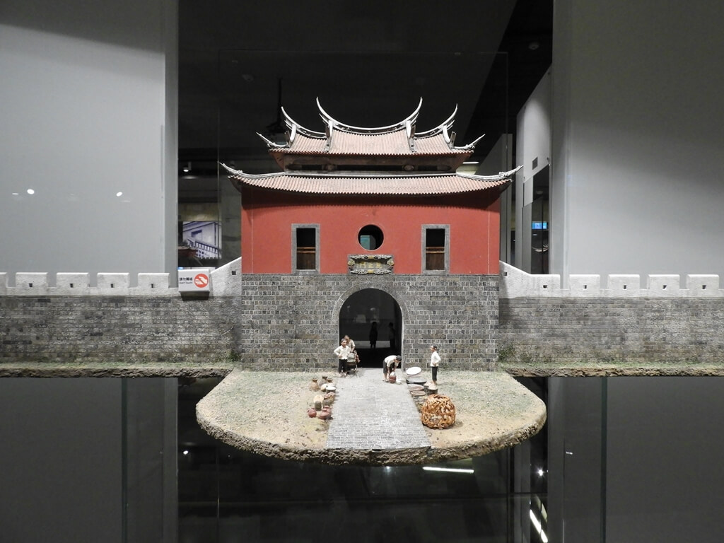 台北探索館的圖片：麗正門（臺北府城南門）模型
