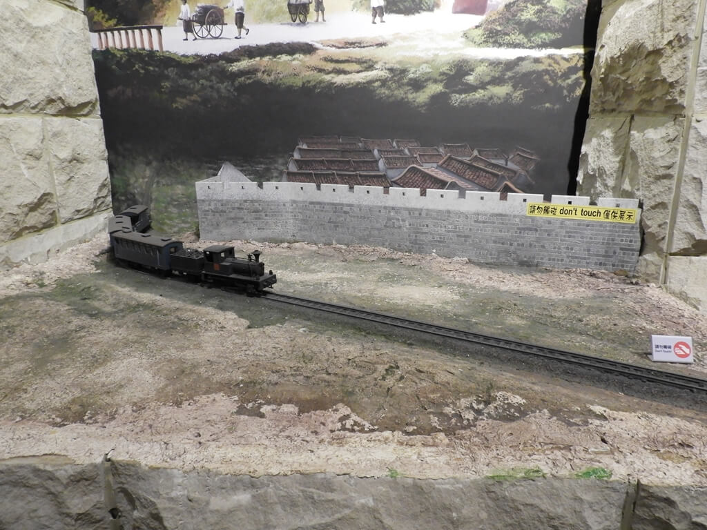 台北探索館的圖片：早期的鐵道模型