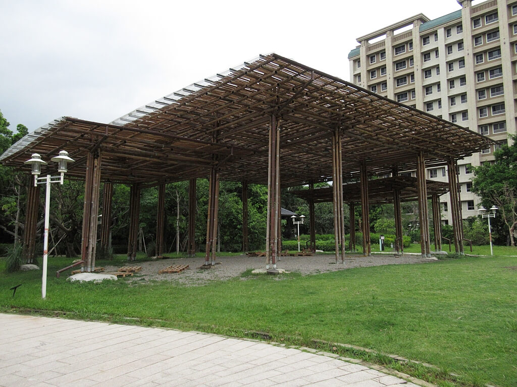 臺北市客家文化主題公園的圖片：竹藝舞臺
