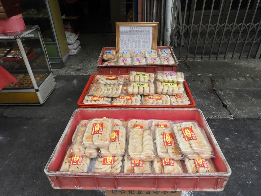 新竹縣關西老街的圖片：鹹皮地瓜餅