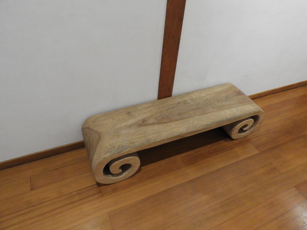北投文物館的圖片：木造的椅子