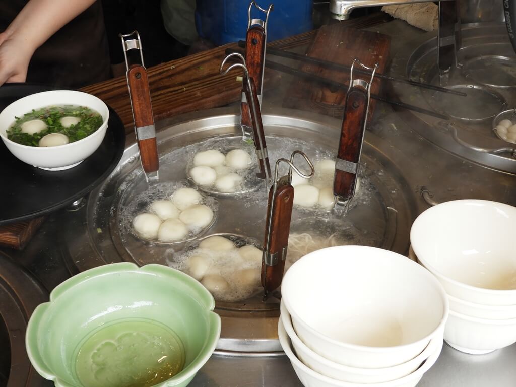 湖口老街的圖片：煮著客家湯圓的湯鍋