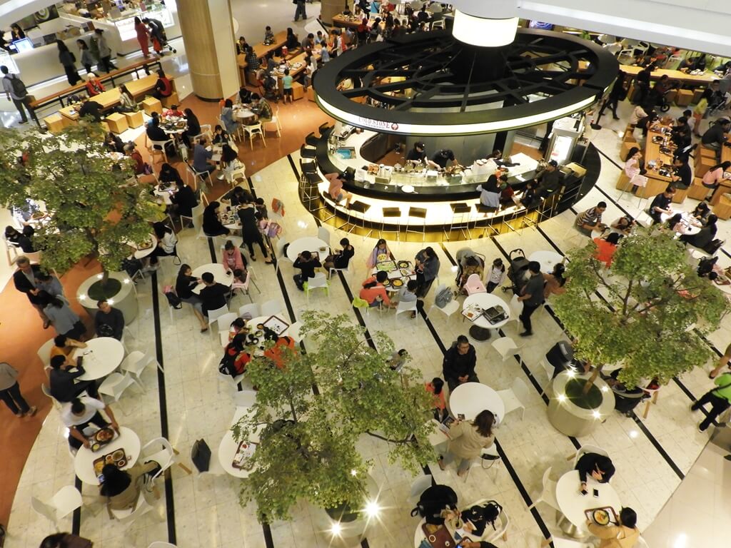 大江購物中心 MetroWalk的圖片：鳥瞰 B1 用餐區