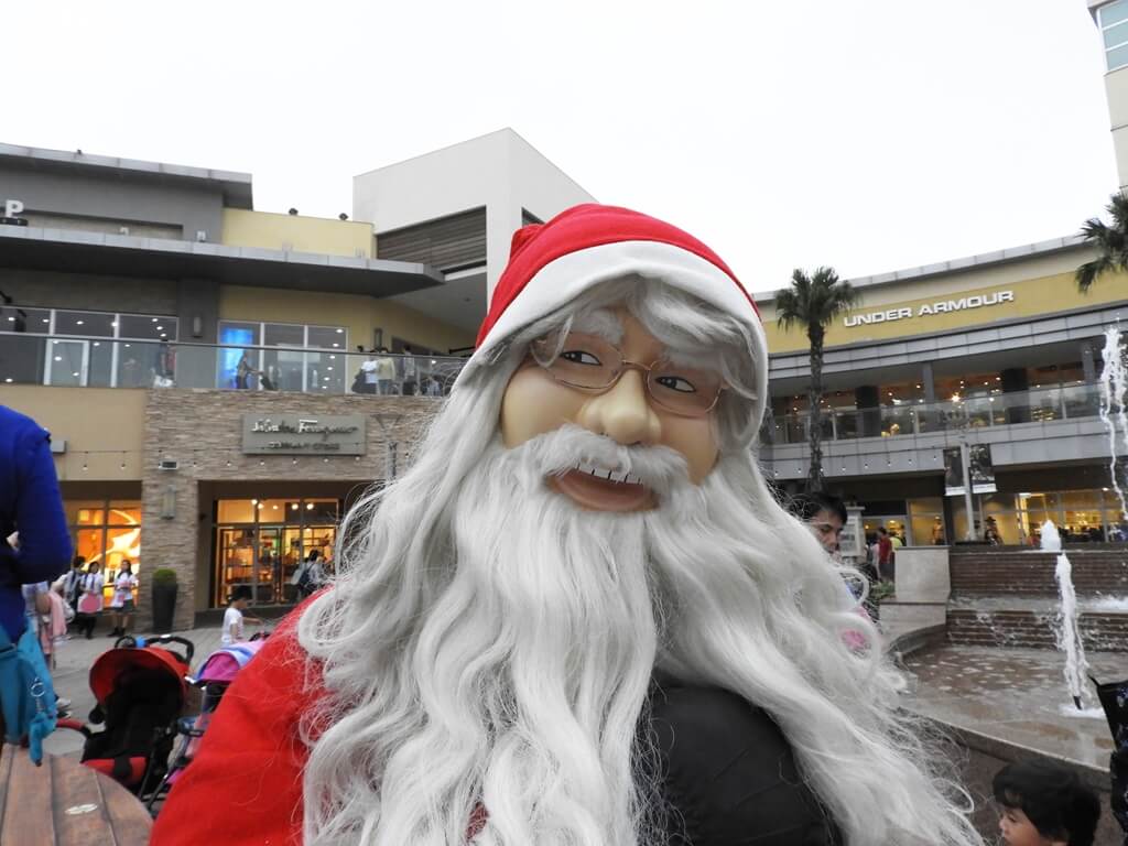 華泰名品城的圖片：2018聖誕節造景之聖誕老公公臉部特寫