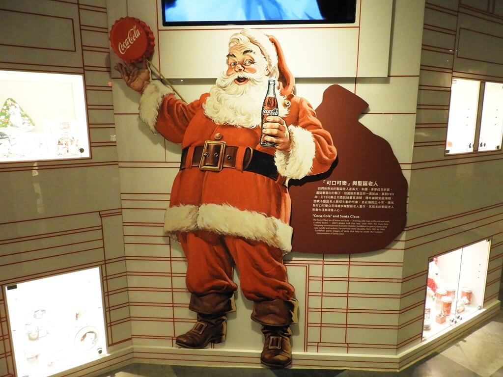 可口可樂世界（桃園可口可樂觀光工廠）的圖片：可口可樂與聖誕老人