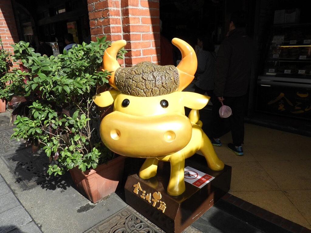 三峽老街（新北市）的圖片：金三峽牛角的可愛牛偶