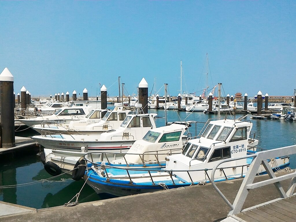 竹圍漁港的圖片：遊艇碼頭（123658046）