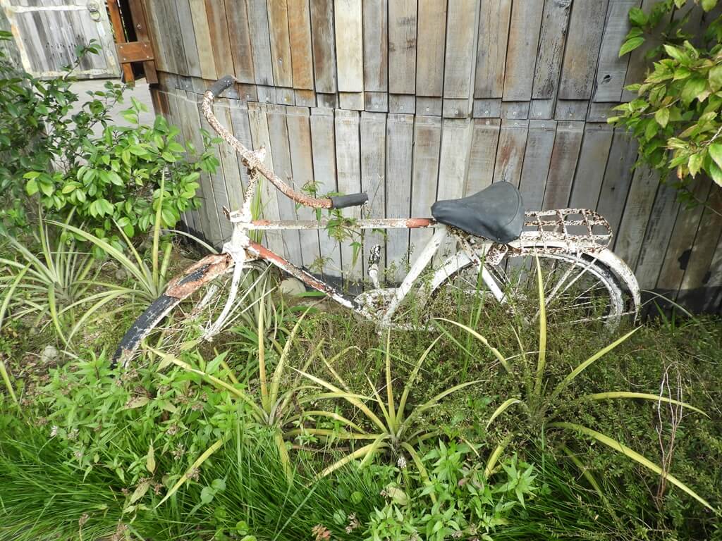 好時節農莊的圖片：廢棄的腳踏車當造景