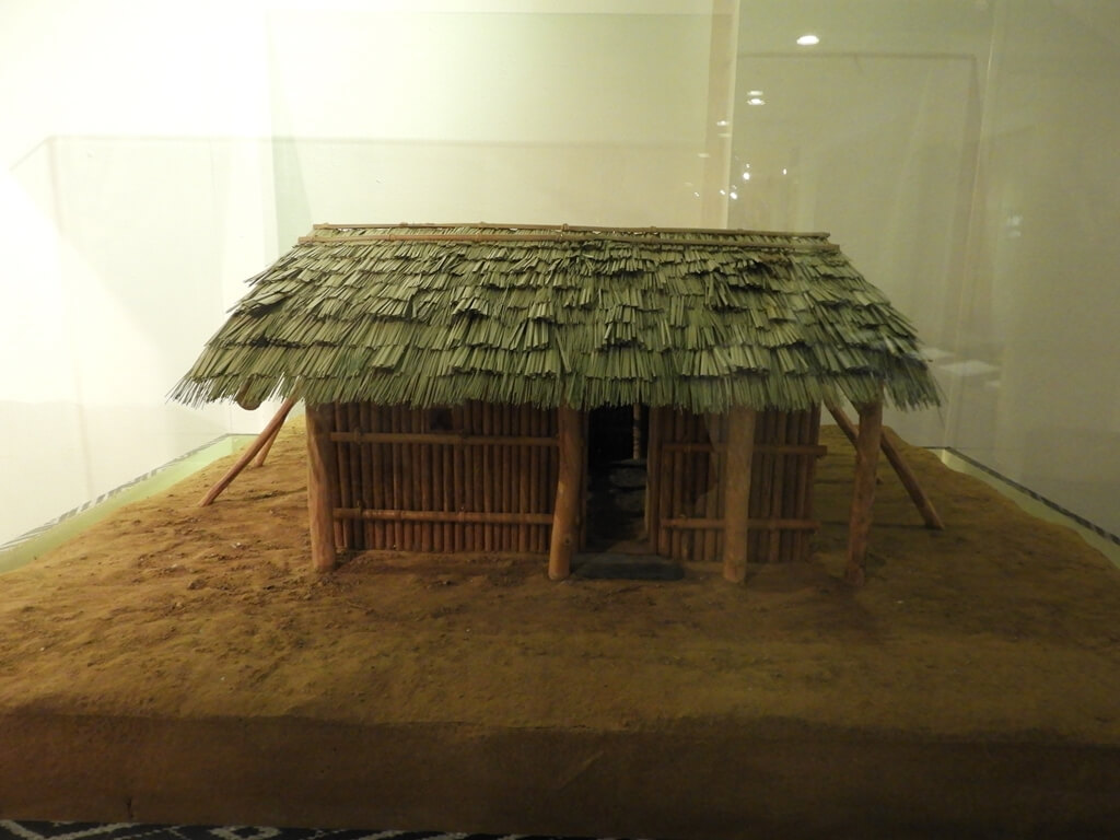 烏來泰雅民族博物館的圖片：泰雅族人早期的木造屋模型