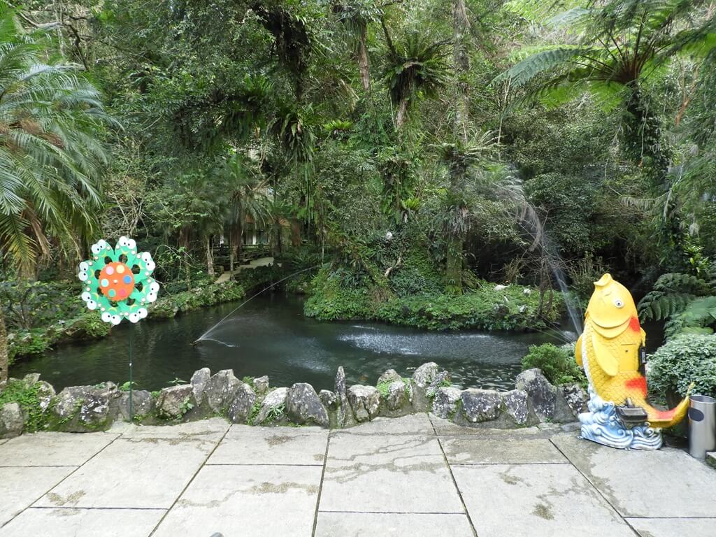 雲仙樂園的圖片：噴水魚池