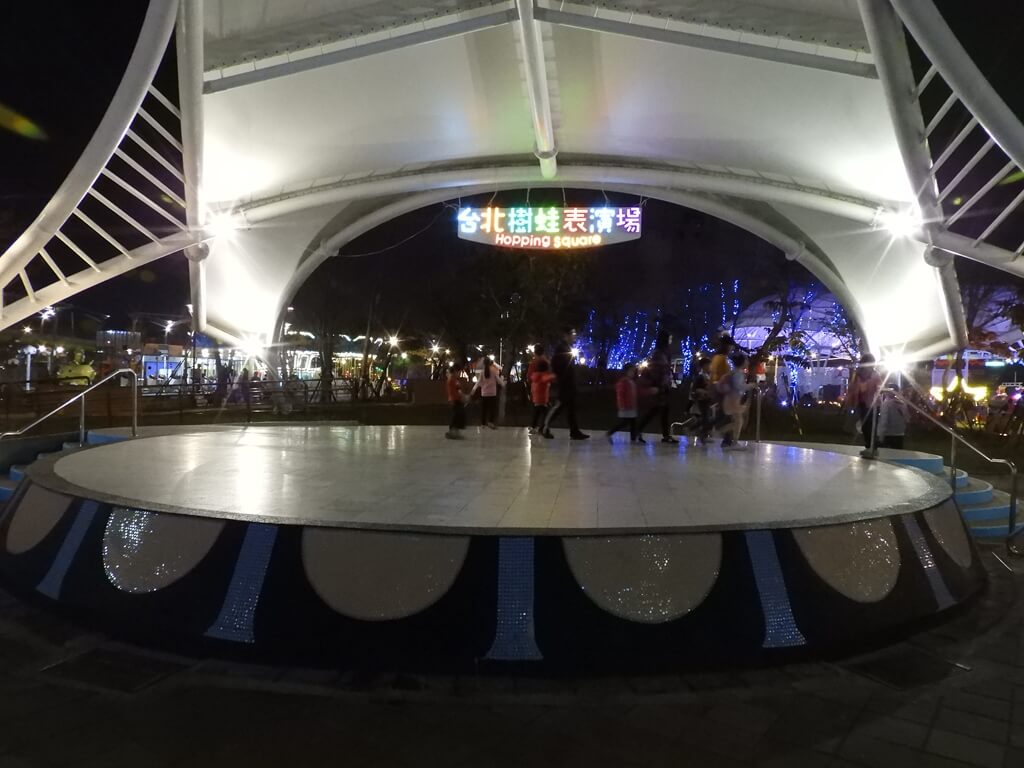 臺北市兒童新樂園的圖片：夜晚的台北樹蛙表演場