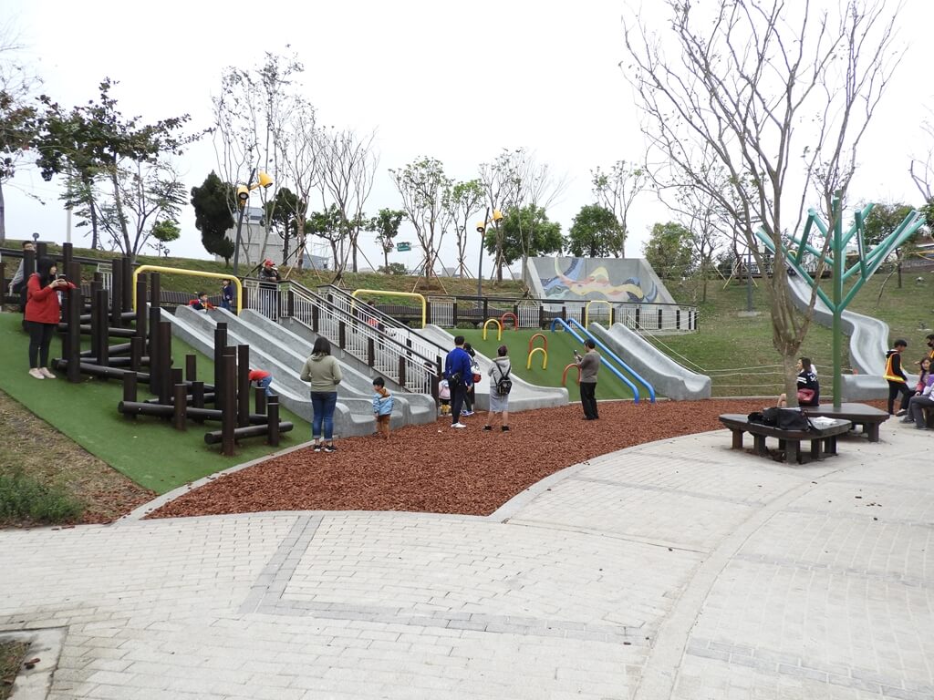 桃園風禾公園的圖片：磨石溜滑梯區（123659521）