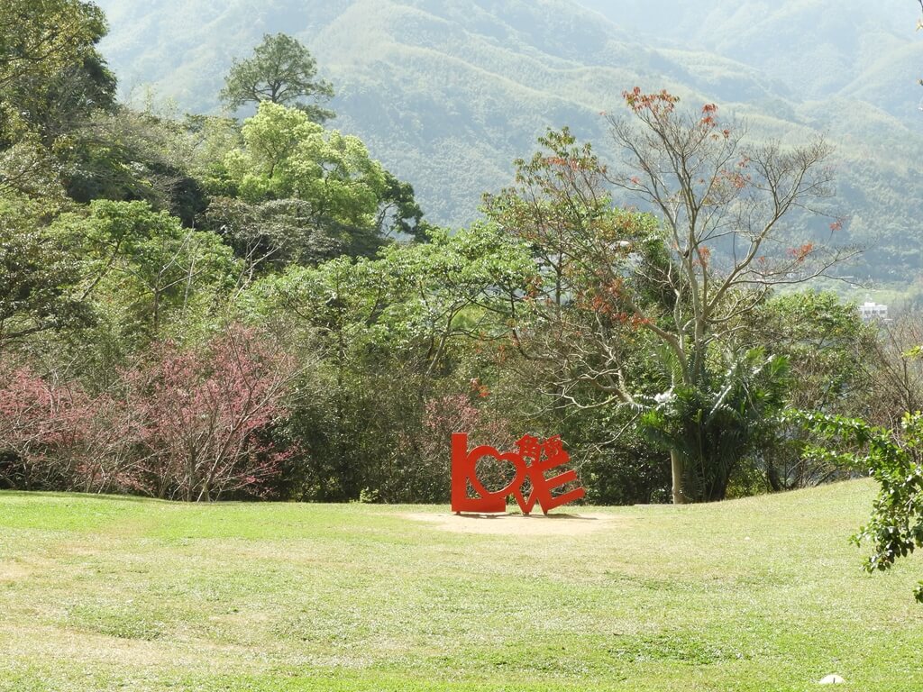 角板山風景區的圖片：LOVE 角板及優美的楓景