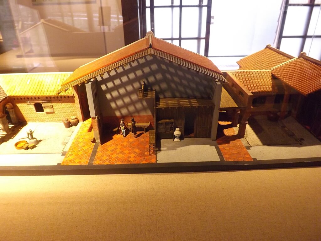 大溪木藝生態博物館的圖片：早期大溪老街房舍建築模型