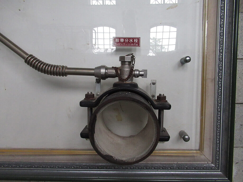 臺北自來水園區（自來水博物館）的圖片：鞍帶分水栓