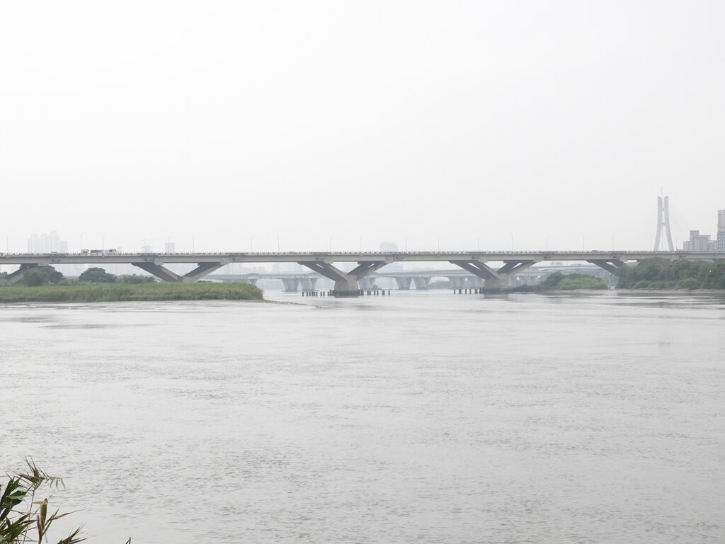 大稻埕碼頭的圖片：淡水河上的忠孝橋