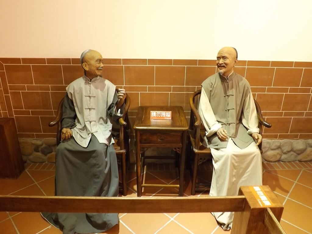臺灣客家文化館的圖片：傳統客家人擬真模型