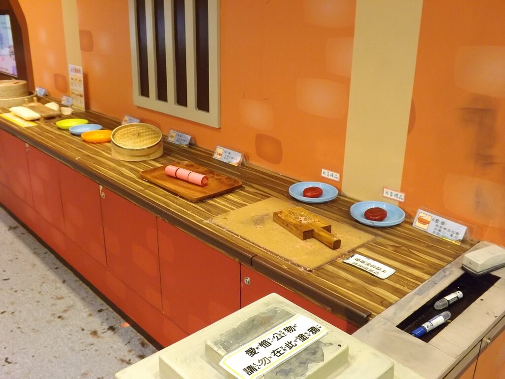 臺灣客家文化館的圖片：製作麵龜展示區