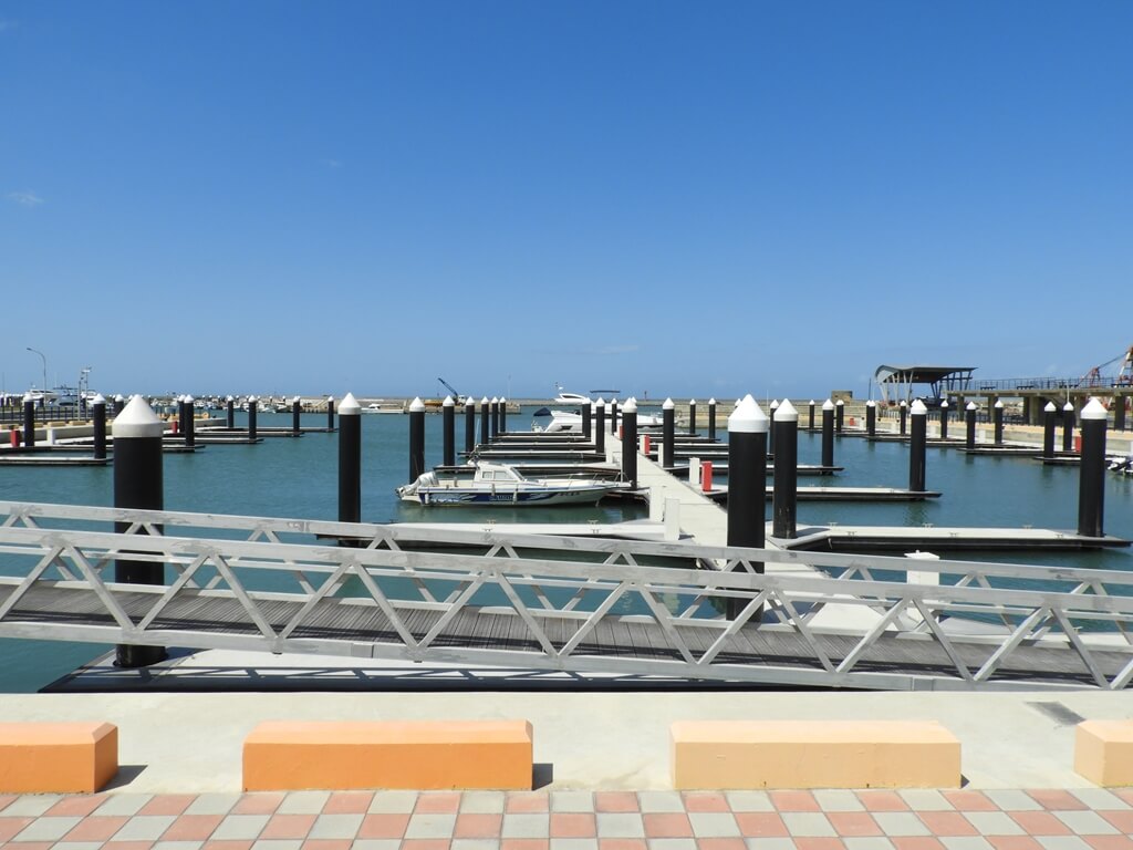 竹圍漁港的圖片：新的遊艇碼頭