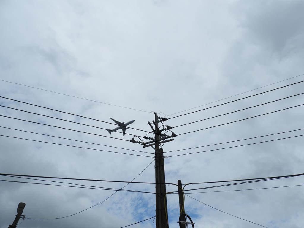 桃園國際機場跑道頭觀賞點（看飛機）的圖片：第2張照片