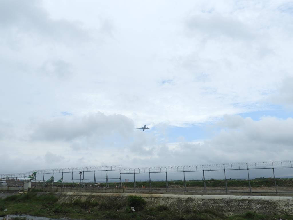桃園國際機場跑道頭觀賞點（看飛機）的圖片：第13張照片
