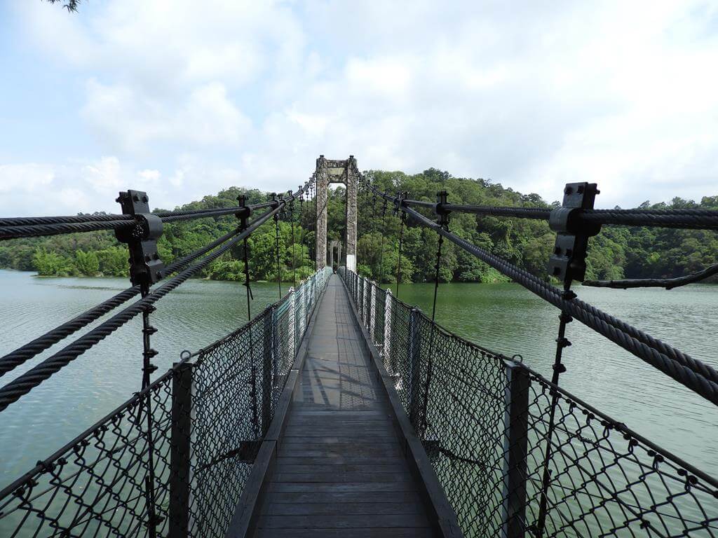 寶山水庫的圖片：第43張照片-寶湖吊橋