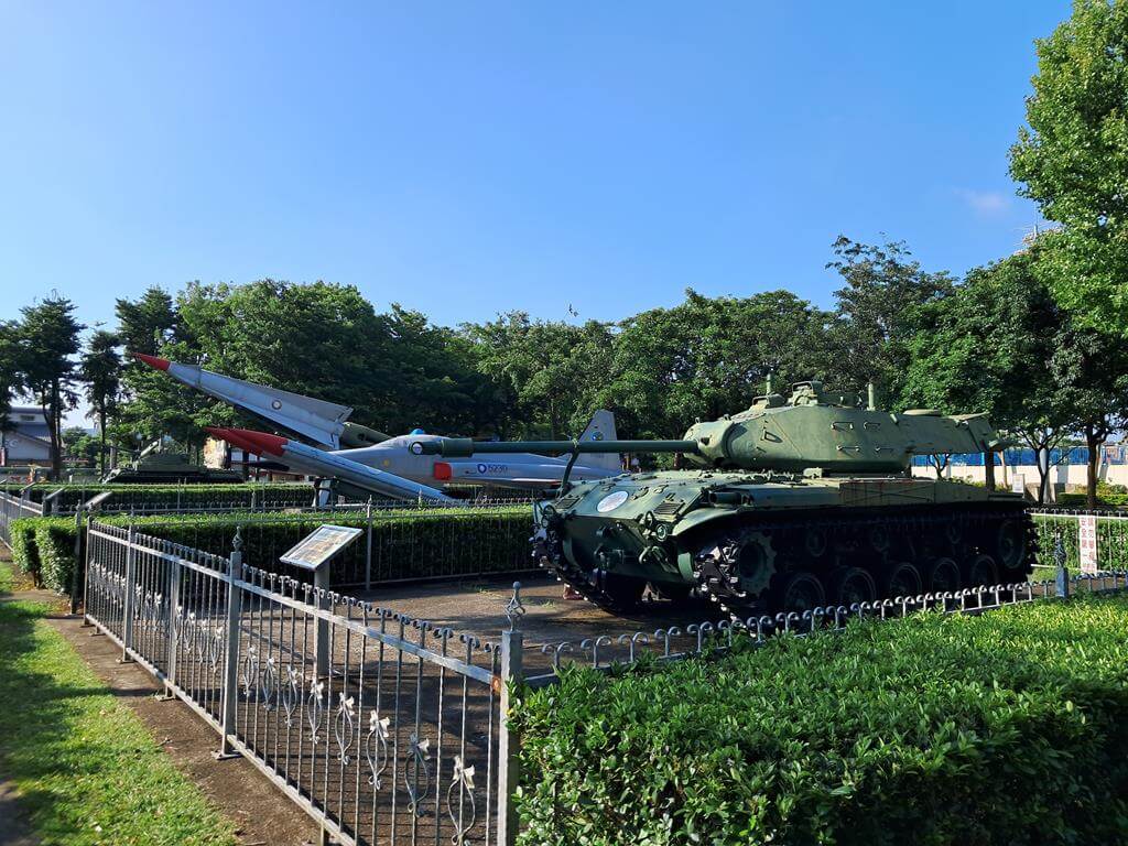 龍潭運動公園的圖片：第38張照片－龍潭運動公園的戰車、戰機及飛彈展出