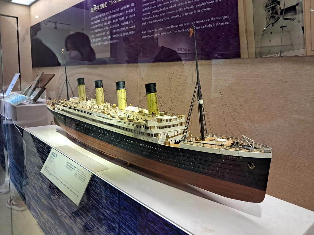 長榮海事博物館的圖片：第24張照片-RMS Titanic 鐵達尼號模型