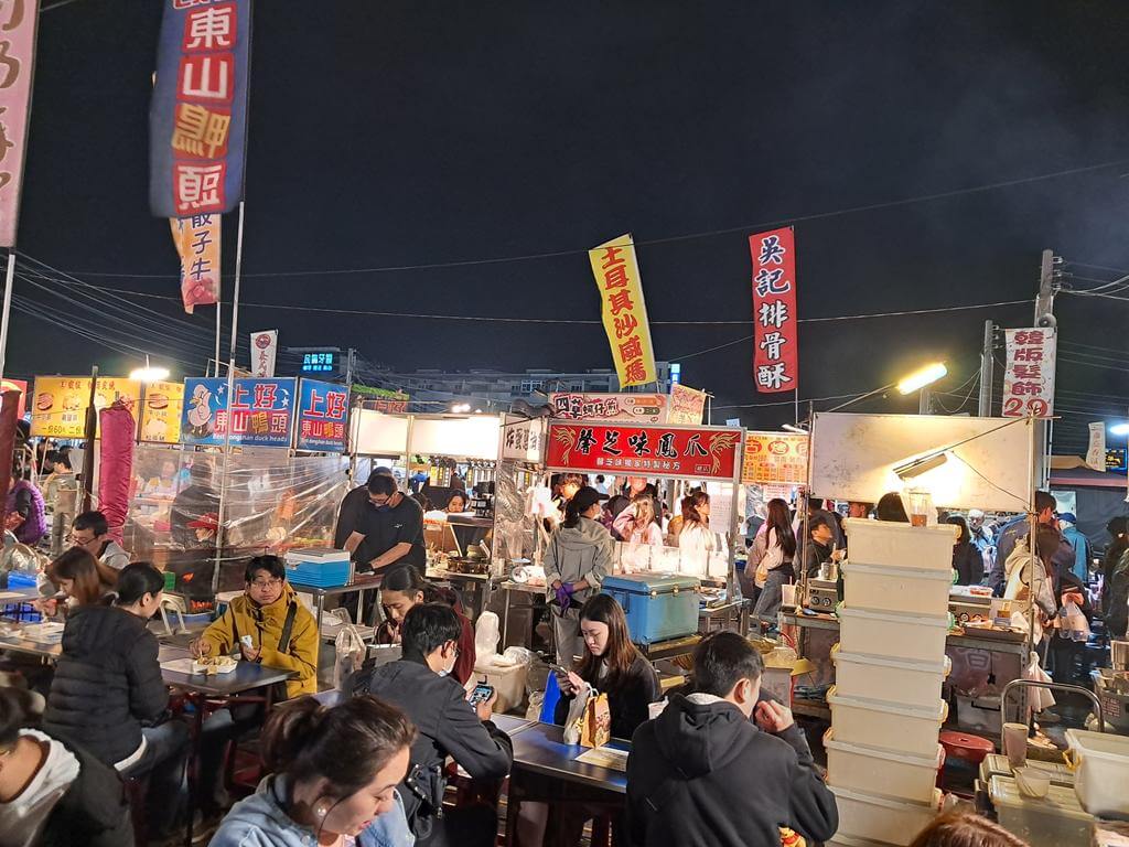 臺南花園夜市的圖片：第6張照片