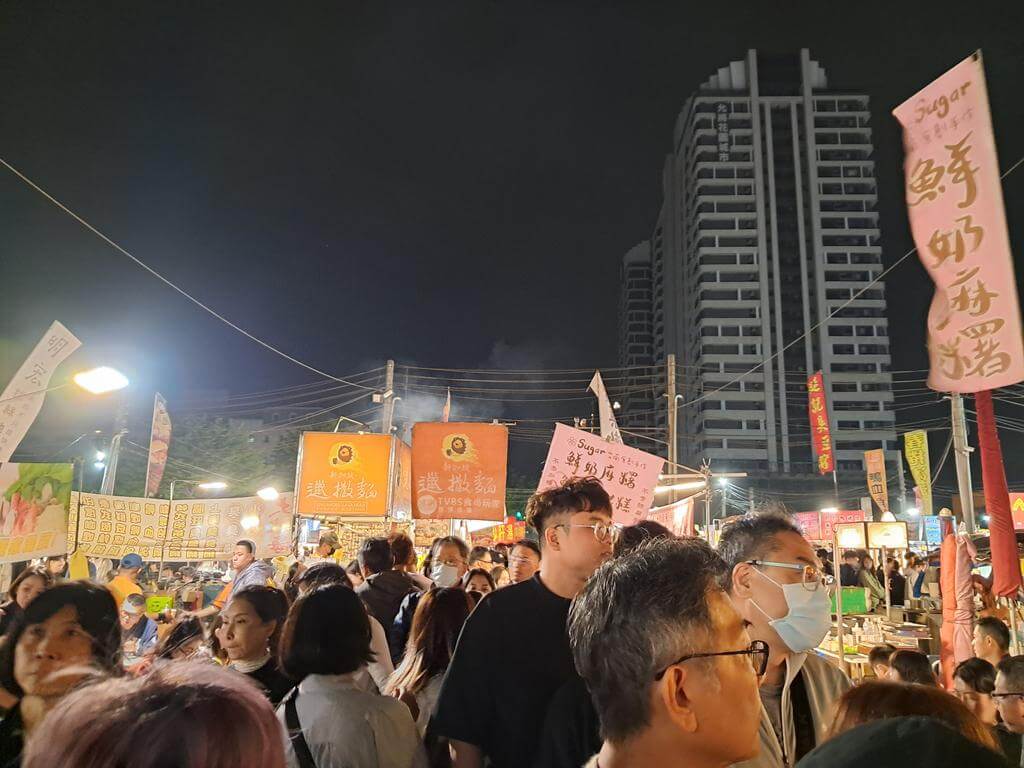 臺南花園夜市的圖片：第7張照片