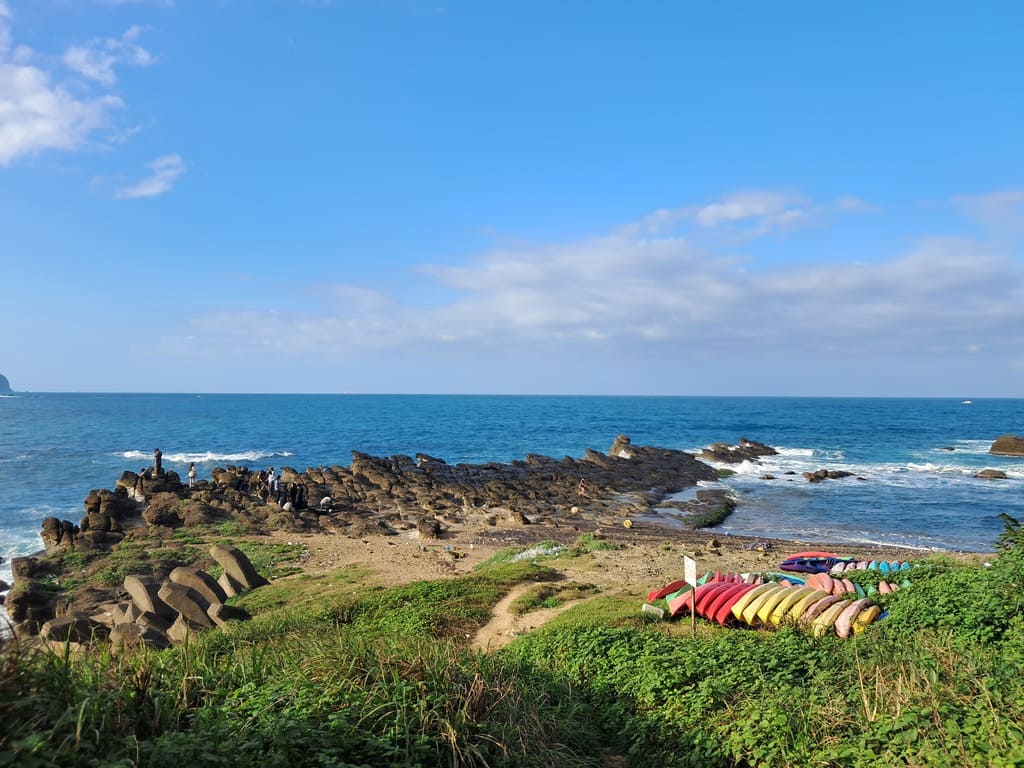 深澳火成岩沙灘的圖片：第7張照片