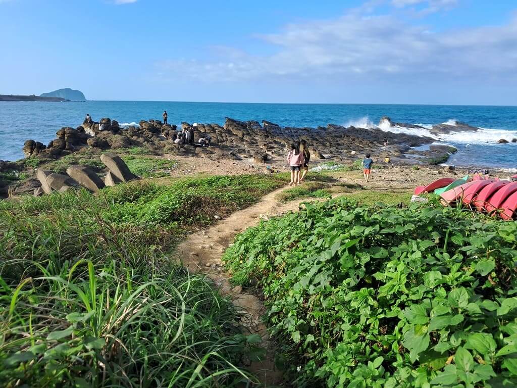 深澳火成岩沙灘的圖片：第9張照片