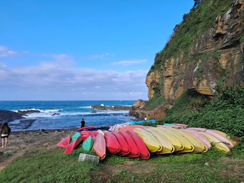 深澳火成岩沙灘的圖片：第11張照片