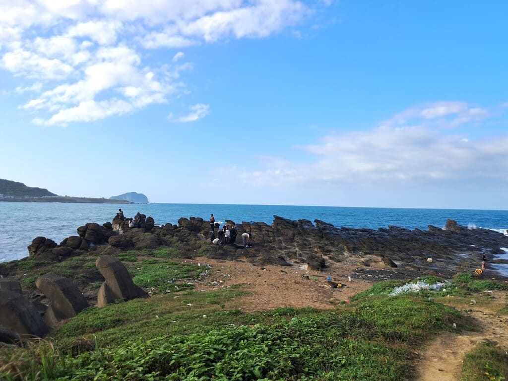 深澳火成岩沙灘的圖片：第12張照片