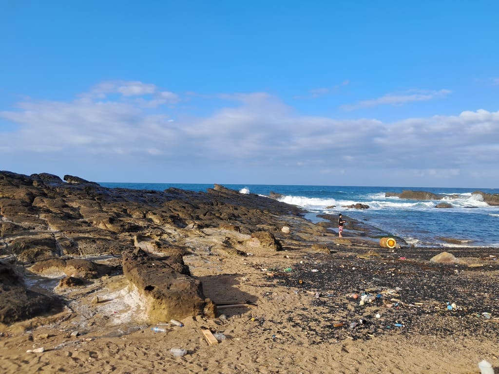 深澳火成岩沙灘的圖片：第14張照片