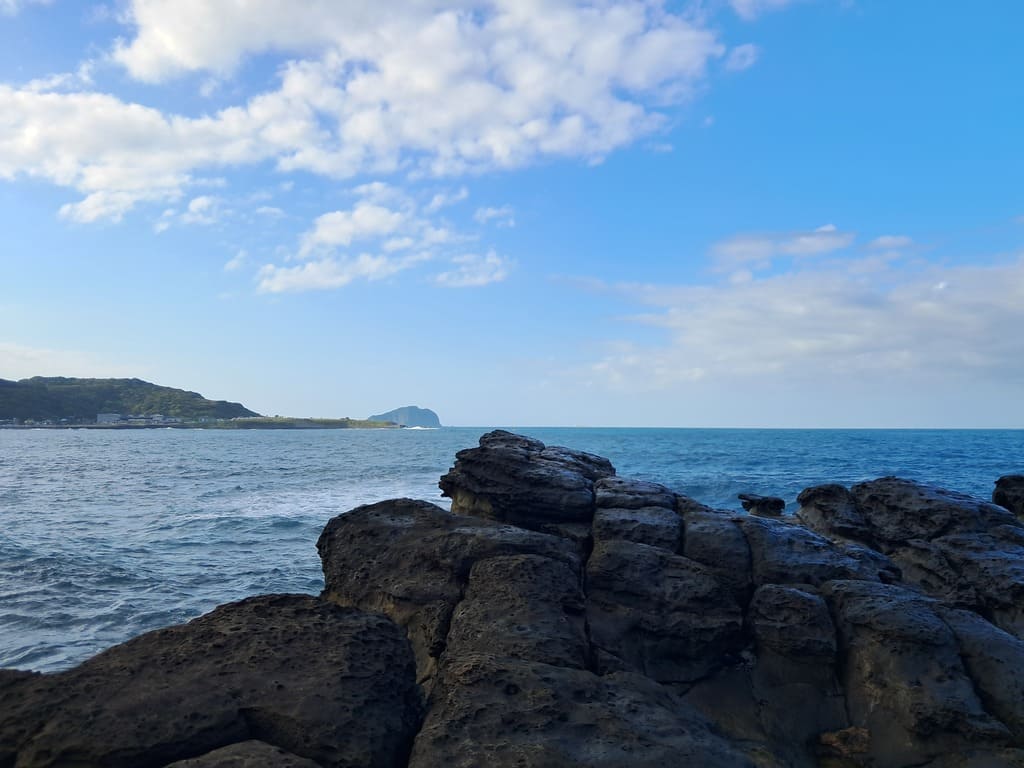 深澳火成岩沙灘的圖片：第17張照片