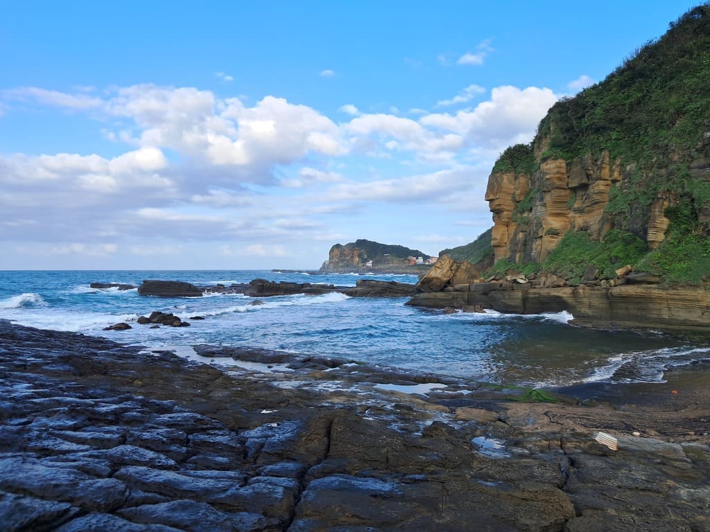 深澳火成岩沙灘的圖片：第18張照片