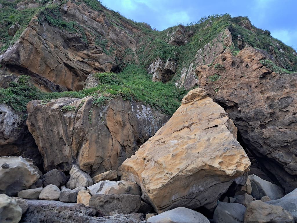 基隆大坪海岸的圖片：第4張照片