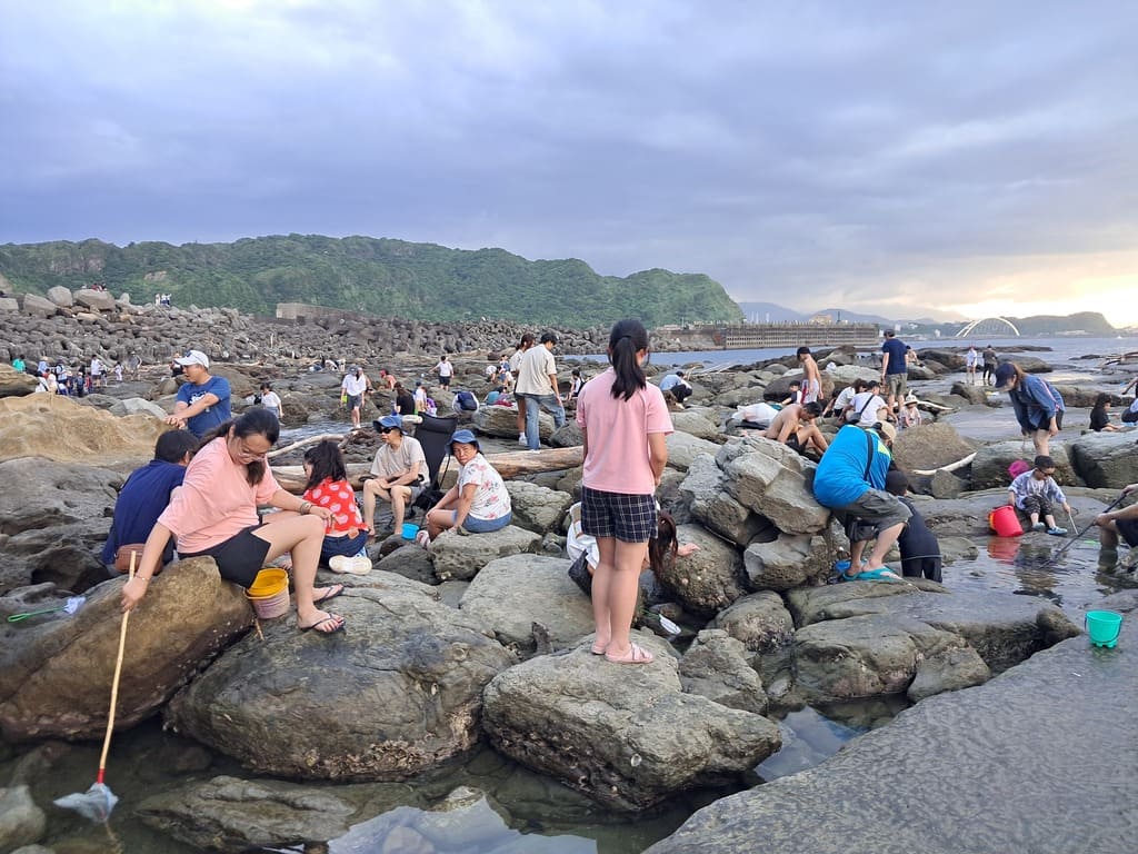 基隆大坪海岸的圖片：第6張照片